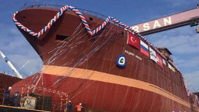 Tersan, Vladimir Limanov’u denize indirdi