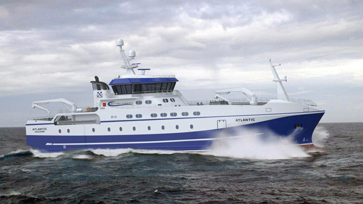 Tersan Atlantic’i teslim etti