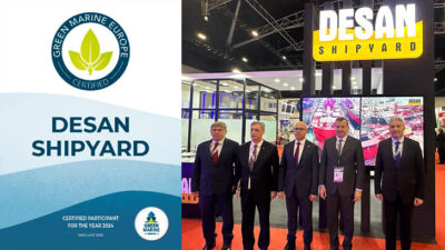 DESAN, Green Marine Europe Sertifikasını Alan İlk Türk Tersanesi Oldu
